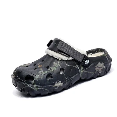 Zuecos para hombre inspirados en el estilo Crocs nuevos con etiquetas impermeables sin cordones para todo terreno zuecos al aire libre Foto 1 de 4