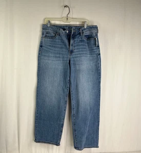 NWT Old Navy Women's High Rise OG Loose Secret Smooth Pocket Jeans - Size 14P - Picture 1 of 5