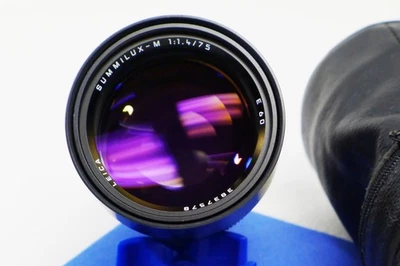 Lente Leica 11810 75 mm f1,4 Summilux-M versión III M hecha en Alemania con estuche como nueva Foto 1 de 4