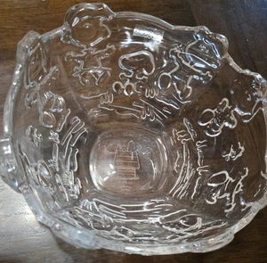 8" Snoopy Peanuts Marquis Aufkleber von Waterford Kristallschale Top Zustand! - Bild 1 von 17