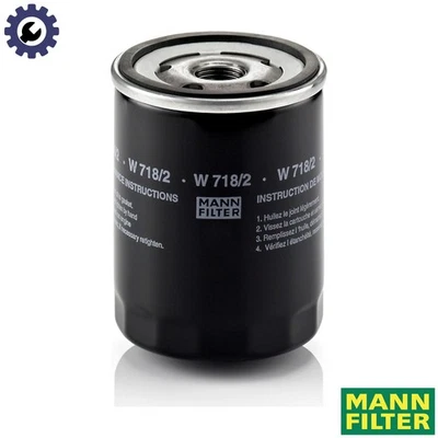 FILTRO DE ACEITE CON 718/2 PARA ALFA ROMEO GIULIA/GT TALLA GTV RZ SPIDER 164 155 AR/Van 1,6L Foto 1 de 4