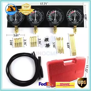 4x Misuratore Carburatore Carburatore Carburatore Sincronizzatore Carb Bilanciamento Carb per Moto - Foto 1 di 11