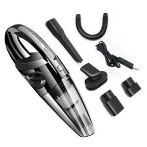 Aspirapolvere Auto 120W Potente Senza Fili Forte Aspirazione Pulizia Portatile UK - Foto 1 di 6