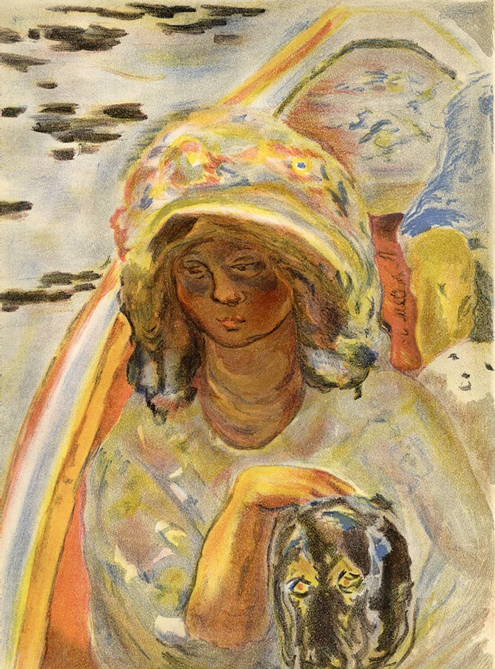 Litografías originales, ambos lados, fragmentos Bonnard 1939 Verve (Vol. 2, No. 5-6) Foto 1 de 2