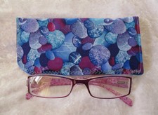 Jazberryz Coloured Stones Spectacle/Glasses Soft Pouch Case Handmade  New