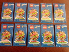 Lego Cards - Create the World Incredible Inventions (2018) x 10 New Packs