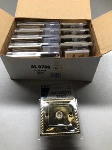 Box of 10 x TV/FM Co-Axial socket, polished brass. Wholesale stock, job lot. - Picture 1 of 4