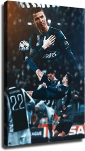 Cristiano Ronaldo Canvas poster Football Wall Art for Bedroom wall decor art - Picture 1 of 3