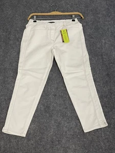 Soccx Christian Materne Jeans Womens 20 Pull On Cropped Pants White EU:50 N281 - Picture 1 of 9