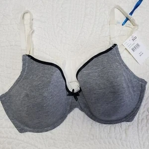 Motherhood Maternity Lily Nursing Bra, Heather Gray, 36D, NWT - Picture 1 of 6