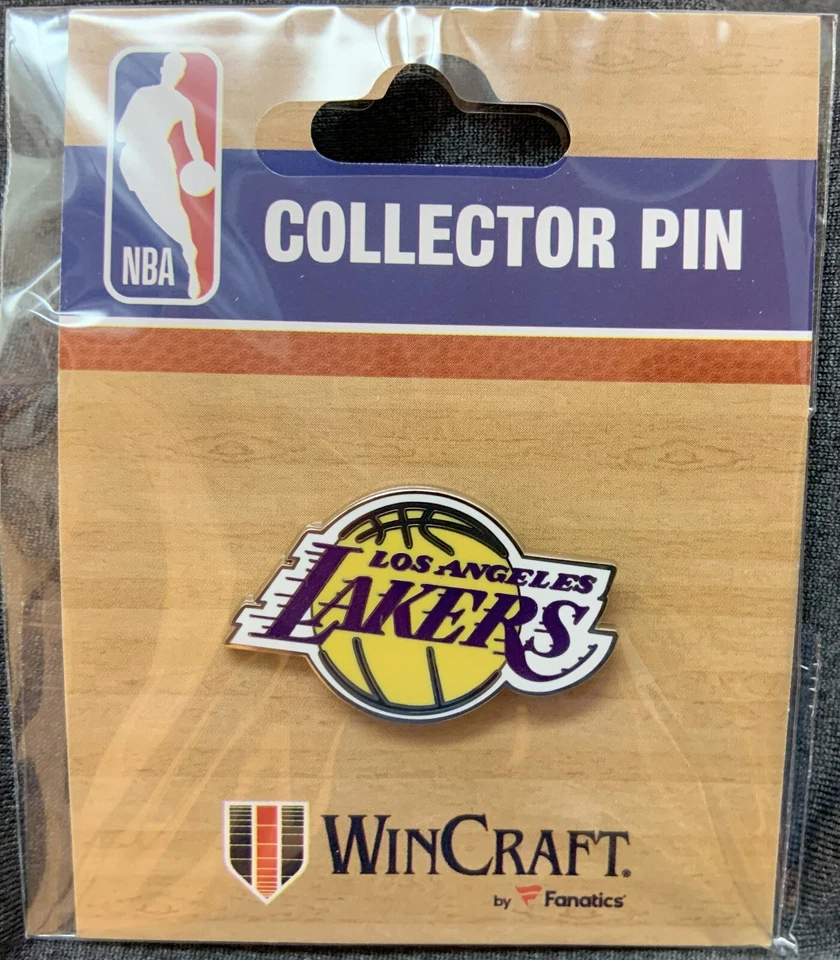 LOS ANGELES LAKERS LOGO COLLECTOR PIN NEW WINCRAFT - Image 1 of 1