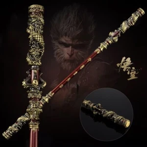 Black Myth: WuKong Weapon Sun Wukong Monkey King Staff Game 22cm - Bild 1 von 6