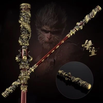 Black Myth: WuKong Arma Sun Wukong Mono Rey Bastón Juego 22cm Foto 1 de 4