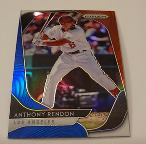 2020 PANINI PRIZM BASEBALL RED WHITE BLUE PRIZM ANTHONY RENDON  #1