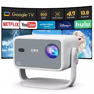 Mini 1080P Beamer HD Projektor 4K 25000LMS WiFi Heimkino Bluetooth AutoFocus NEU - Bild 1 von 11