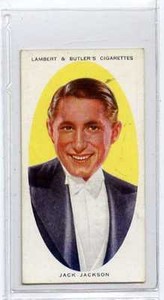 (Ja7547-100) Lambert & Butler,Dance Band Leaders,Jack Jackson,1936#11