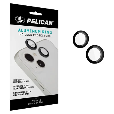 Pelican Apple iPhone 14/Apple iPhone 14 Plus Aluminum Ring Camera Lens - Image 1 of 4