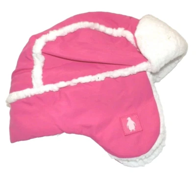 Малышей девочек новый розовый траппер шляпа флис с подкладкой водонепроницаемый уха клапаны зима - Изображение 1 из 2