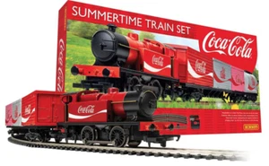Hornby OO Spur Zug Set Coca-Cola Weihnachten Geschenk Starter Set R1233 Neu verpackt - Bild 1 von 4