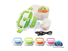 SCALDAVIVANDE TERMICO THERMOS PORTA PRANZO ELETTRICO PER ACCENDISIGARI AUTO 12V