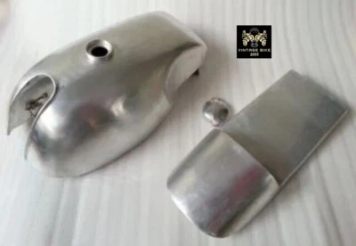 YAMAHA SR500 LYTA SPRINT TANQUE DE GASOLINA DE ALUMINIO CON CAPÓ Y TAPA/APTO PARA Foto 1 de 4