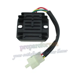 Rectificador de enchufe macho grande de 4 cables para motocicleta GY6 Scooter Honda - Imagen 1 de 7