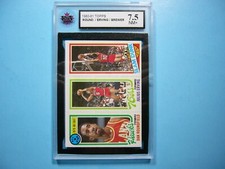 1980 1980/81 TOPPS NBA BASKETBALL CARD #3 181 258 JULIUS ERVING KSA 7.5 NM+ GL