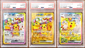 PSA 10 Pikachu ex SEQ set SR UR SAR sv8 Super Erectric Breaker Japanese Pokemon - Picture 1 of 7