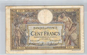 France 100 Francs Lom 10.1.1913 N.1655 N° 41362263 Pick 71a - Picture 1 of 2