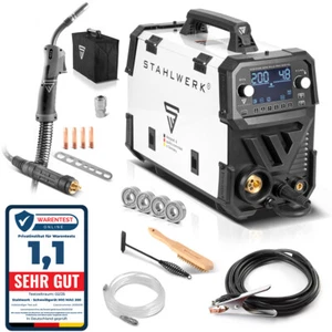 STAHLWERK MIG MAG 200 Spot Puls Pro Digital 200 A gas-shielded welding machine - Picture 1 of 12