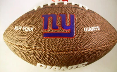 WILSON NFL Team Logo Mini Football NEW YORK GIANTS