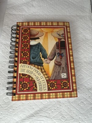 Mary Engelbreit Spiral Bound Journal Notebook Friendship Sunflowers  - Image 1 of 4