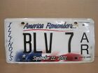 Vintage 911 - September 11, 2001 - ILLINOIS License Plate - AMERICA REMEMBERS...