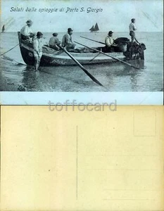 FERMO PROVINCIA-PORTO S.GIORGIO-SALUTI DALLA SPIAGGIAC9-43 - Imagen 1 de 1