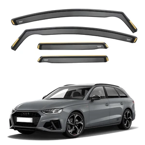 ISPEED Wind Deflectors for Audi A4 B9 Avant 2016-2024 5-Door Estate 4pc Set - Picture 1 of 10