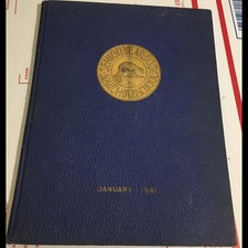 Jan 1941 Jamaica High School Queens NYC yearbook Pulitzer Prize Poet Alan Dugan