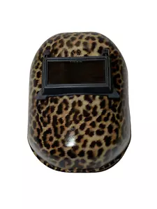 Casco de soldadura personalizado por inmersión hidráulica WHP100 Cheetah Print - Imagen 1 de 4