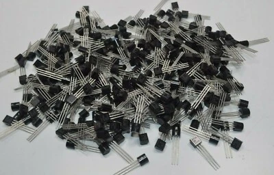 Lot of 350 National Semiconductor 2N3906 PNP Si Transistors NOS - Image 1 of 2