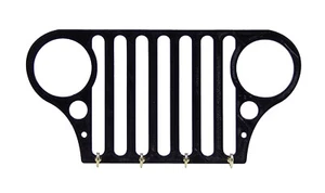 Soporte organizador para colgar llaves parrilla Jeep CJ entrada hogar almacenamiento para pared - Imagen 1 de 5