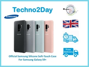 Official Samsung Galaxy S9+ Plus Case Silicone / Hyperknit Cover Original - Picture 1 of 15