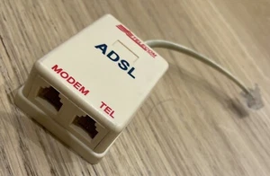 Filtro ADSL TELECOM ORIGINALE per Impianti Telefonici con Prese RJ (modem-Tel) - Foto 1 di 3