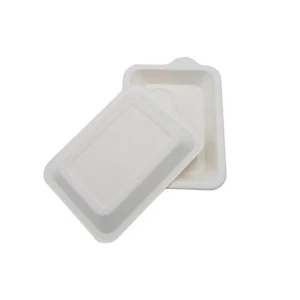 Disposable Cream Heavy Duty Paper Party Plates for Dessert Snacks Food 4.5"x5.5" - Picture 1 of 6