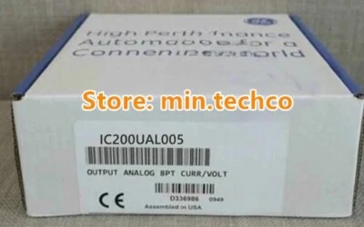 New In Box GE IC200UAL005 Fanuc Analog PLC Module IC200UAL005 - Image 1 of 4