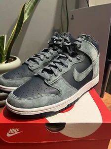 Nike Dunk High PRM Armory Navy Mineral Slate DQ7679-400 Men's Size 12 - Picture 1 of 11