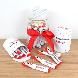 AUFKLEBER SET - Duplo Danke Abschiedsgeschenk Erzieher Erzieherin - Bild 1 von 5