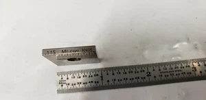 Bloque medidor de acero cuadrado MITUTOYO .115". - Imagen 1 de 3