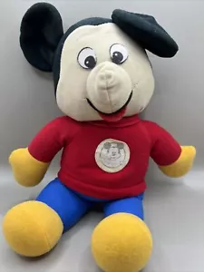 VTG Disney Knickerbocker Mickey Mouse Club MICKEY MOUSE Plush Stuffed Animal Toy - Picture 1 of 4