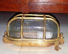 vintage model new style marine brass passage way bulkhead cover light 1 piece