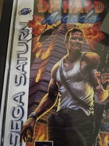 Die Hard Arcade Complete No Registration Card (Sega Saturn, 1997). Great Shape - Picture 1 of 9