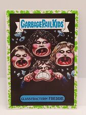 Garbage Pail Kids Glass Fracturin' Freddie 18a 2017 Battle of the Bands GREEN